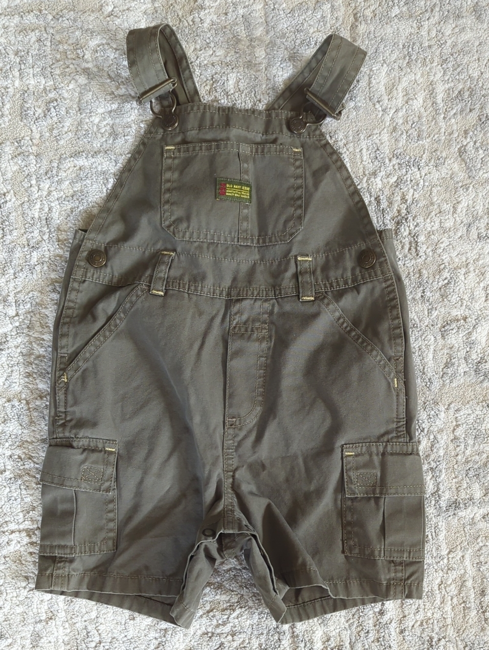 Old Navy Cargo Short Overalls Size 2T